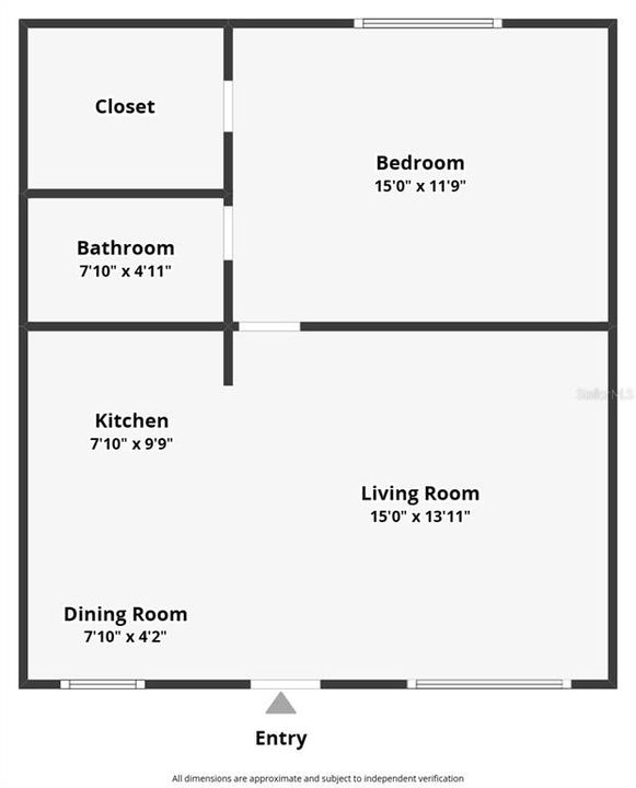 Под контрактом: $149,900 (1 спален, 1 ванн, 640 Квадратных фут)