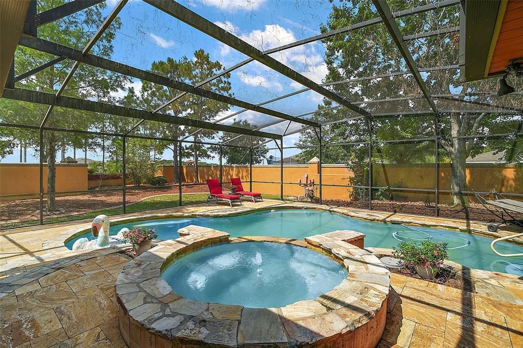 spa with bubbler