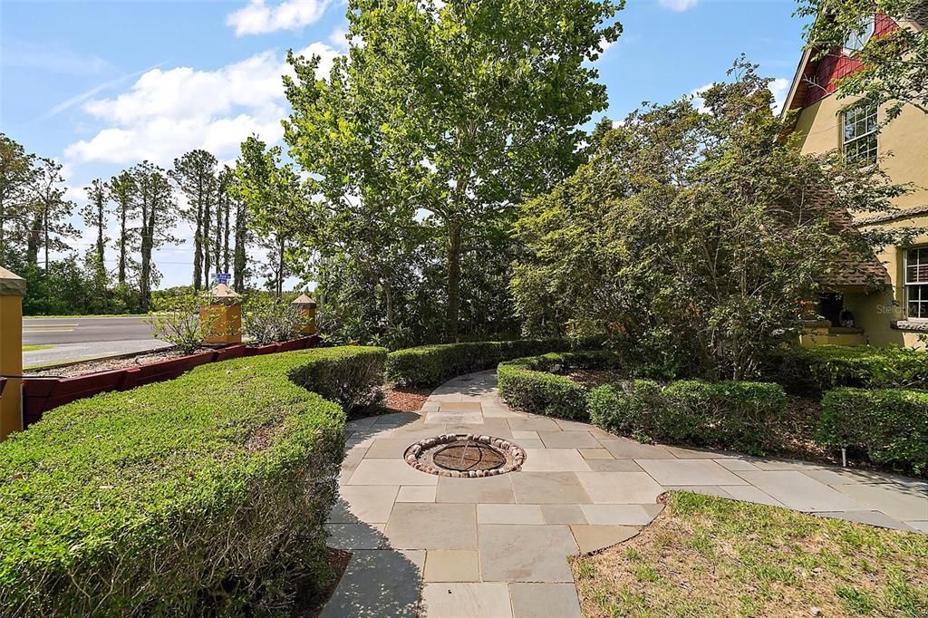 property courtyard