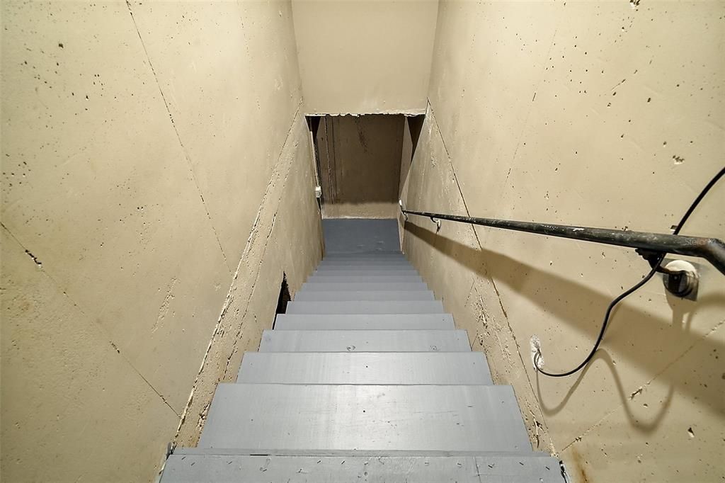 stairs to basement
