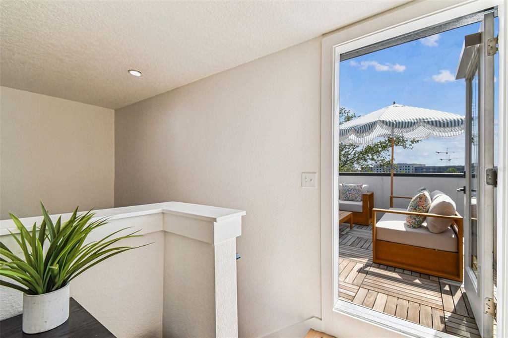 Rooftop Access at Level 4