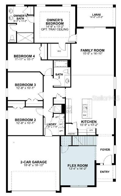 For Sale: $819,990 (4 beds, 3 baths, 2728 Square Feet)