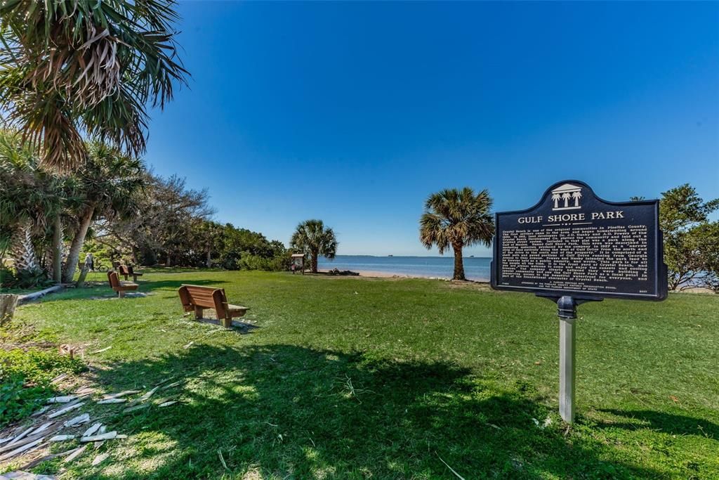 Gulf Shore Park Crystal Beach