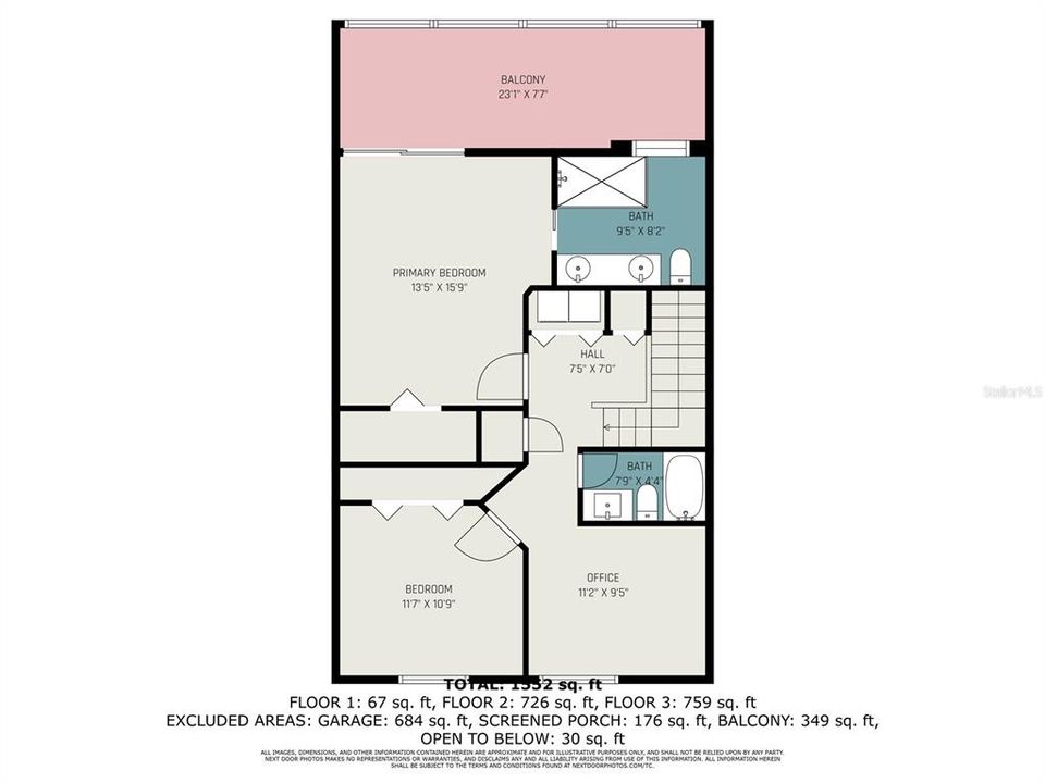 Под контрактом: $450,000 (2 спален, 2 ванн, 1595 Квадратных фут)