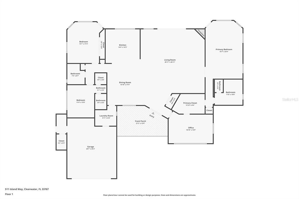 Activo con contrato: $1,775,000 (4 camas, 3 baños, 2876 Pies cuadrados)