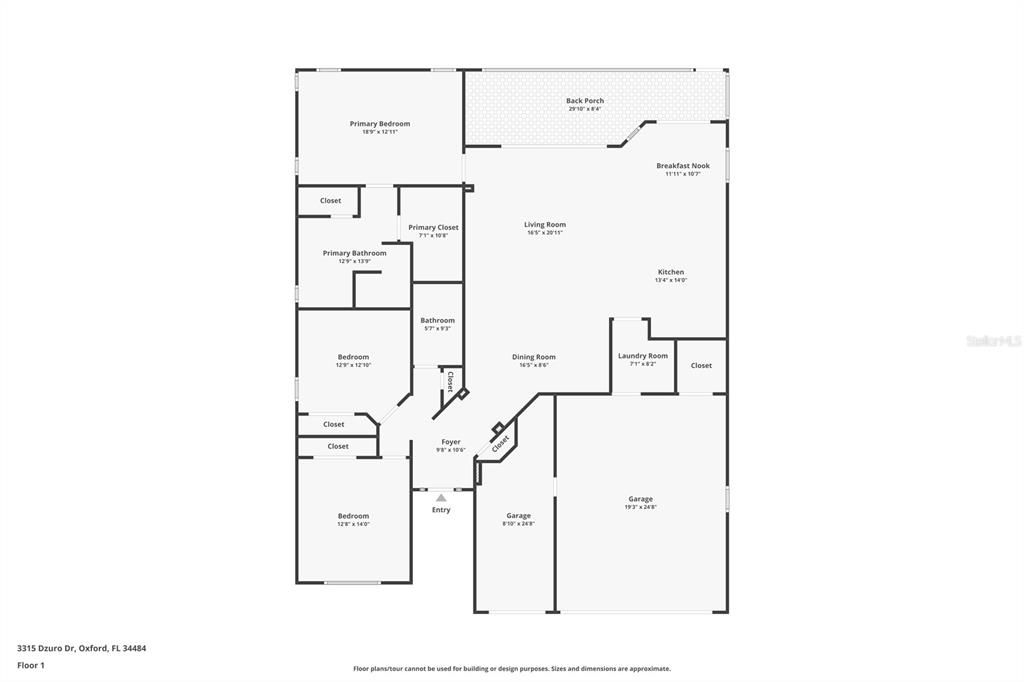 待售: $380,000 (3 贝兹, 2 浴室, 1918 平方英尺)