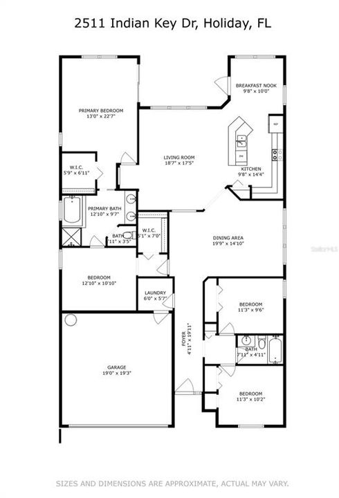 Activo con contrato: $360,000 (4 camas, 2 baños, 2027 Pies cuadrados)