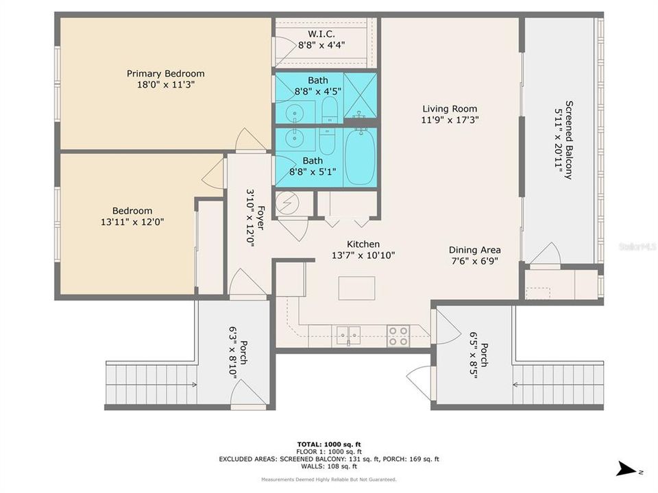 待售: $103,000 (2 贝兹, 2 浴室, 1035 平方英尺)