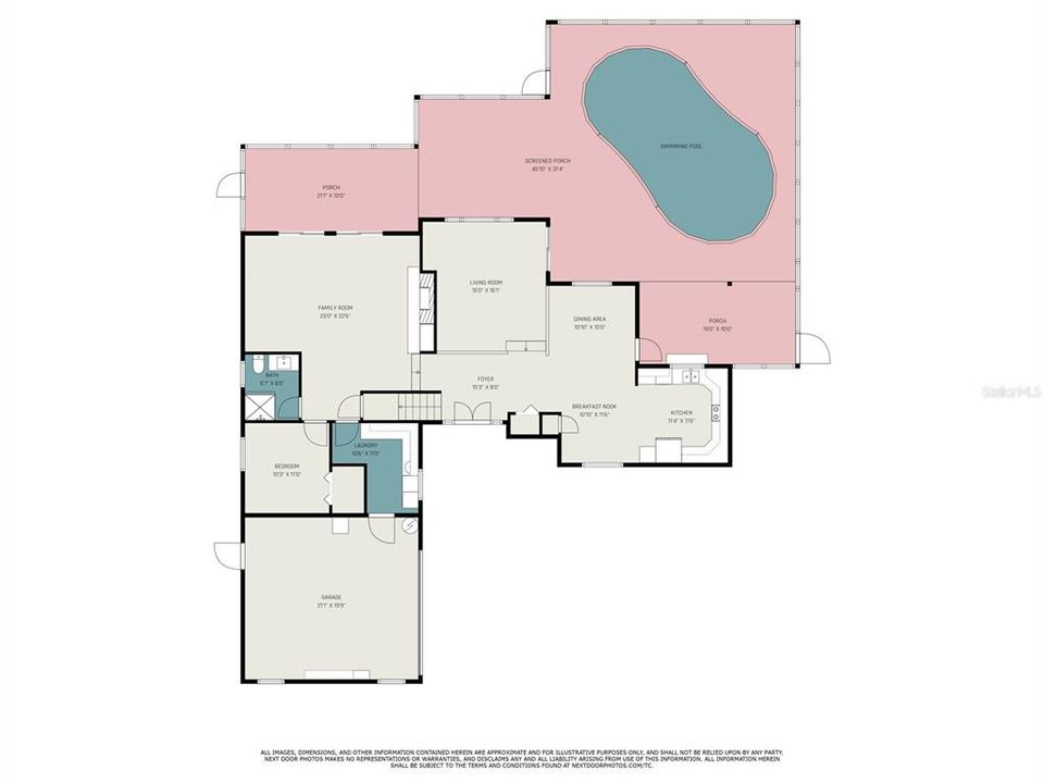 Activo con contrato: $850,000 (4 camas, 3 baños, 2324 Pies cuadrados)