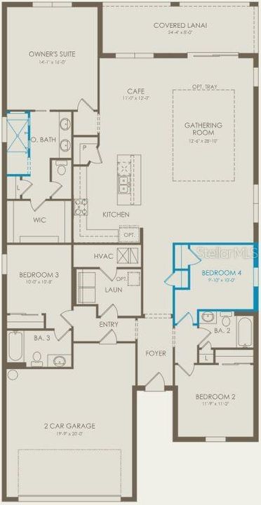 合同活跃: $451,390 (4 贝兹, 3 浴室, 2262 平方英尺)