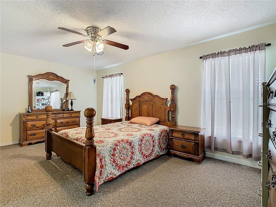Primary Bedroom with walk-in closet.