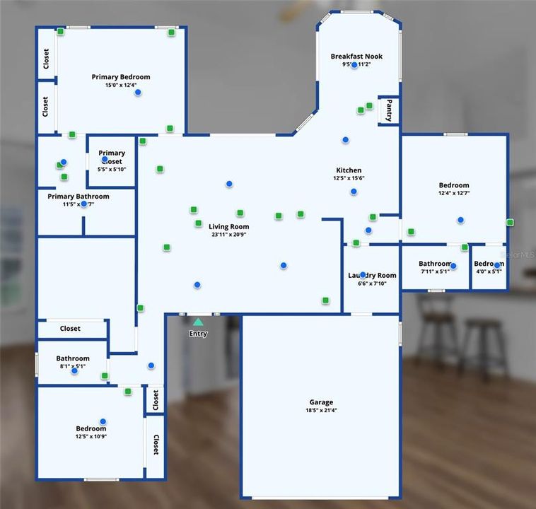 На продажу: $379,999 (4 спален, 3 ванн, 1907 Квадратных фут)