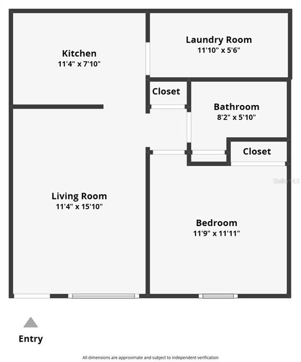 For Rent: $1,075 (1 beds, 1 baths, 576 Square Feet)