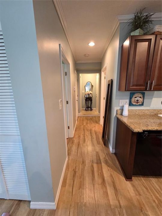 Hall to bedrooms