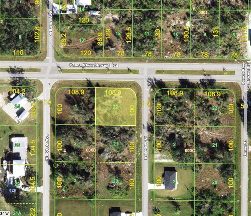 На продажу: $18,700 (0.25 acres)