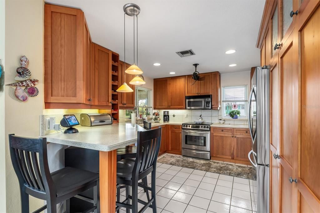 The kitchen will impress your chef