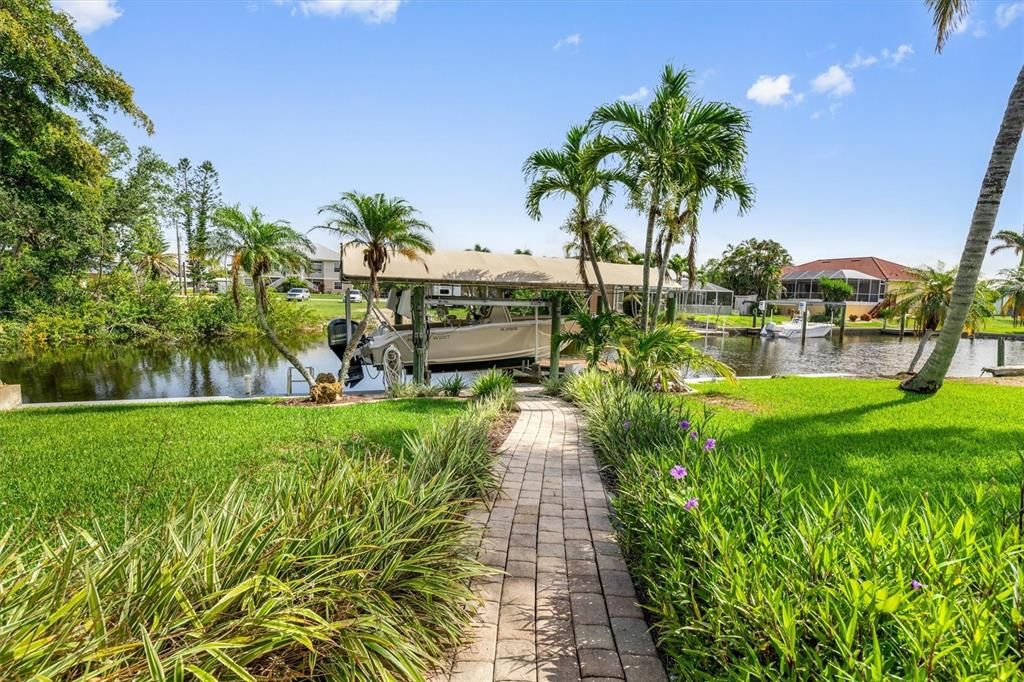 Pathway to the dock