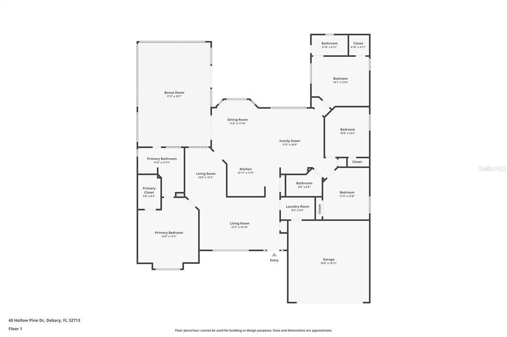 На продажу: $395,000 (4 спален, 3 ванн, 2095 Квадратных фут)