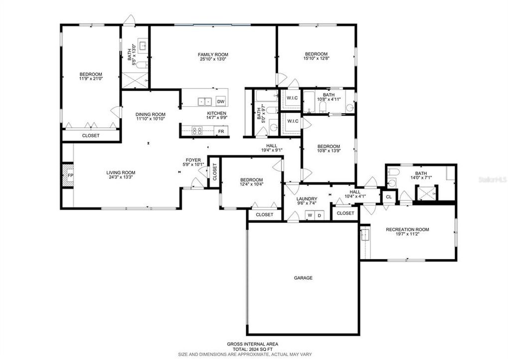 Active With Contract: $925,000 (5 beds, 4 baths, 2624 Square Feet)
