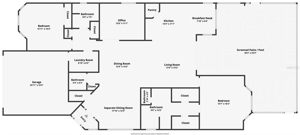 待售: $350,000 (2 贝兹, 2 浴室, 1984 平方英尺)