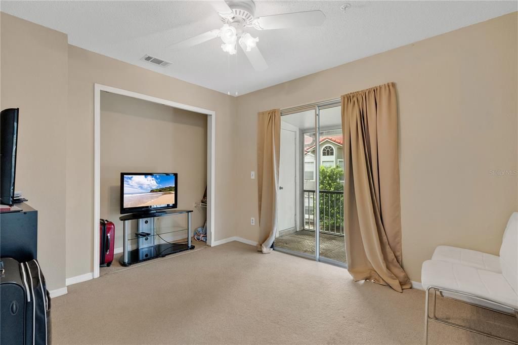 Bedroom 3 attached to screened in porch