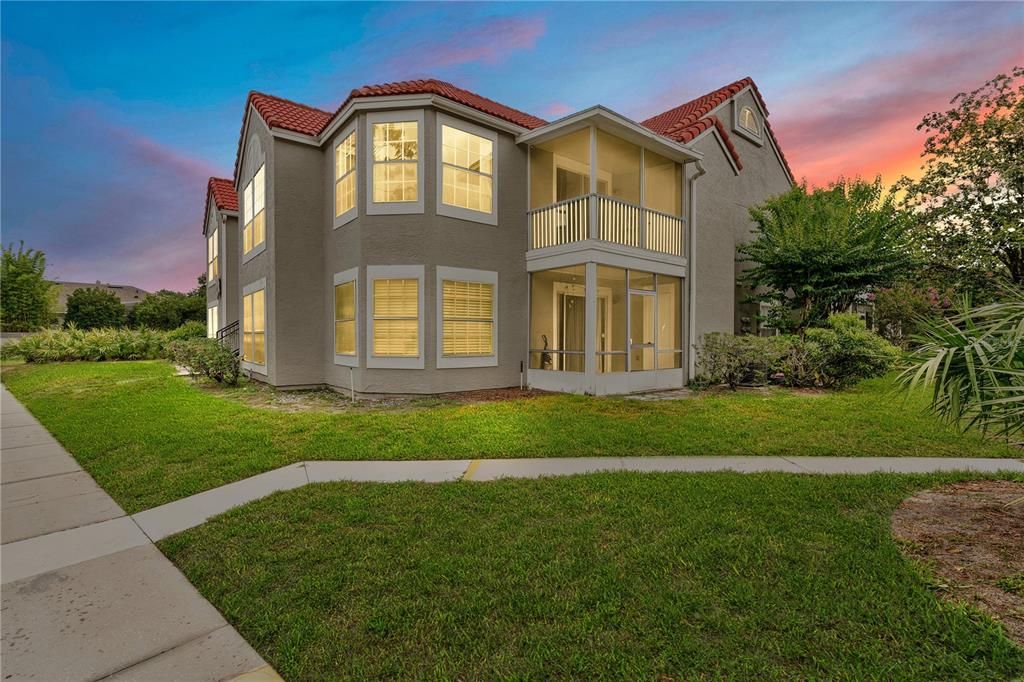 Virtual Twilight shot of the front