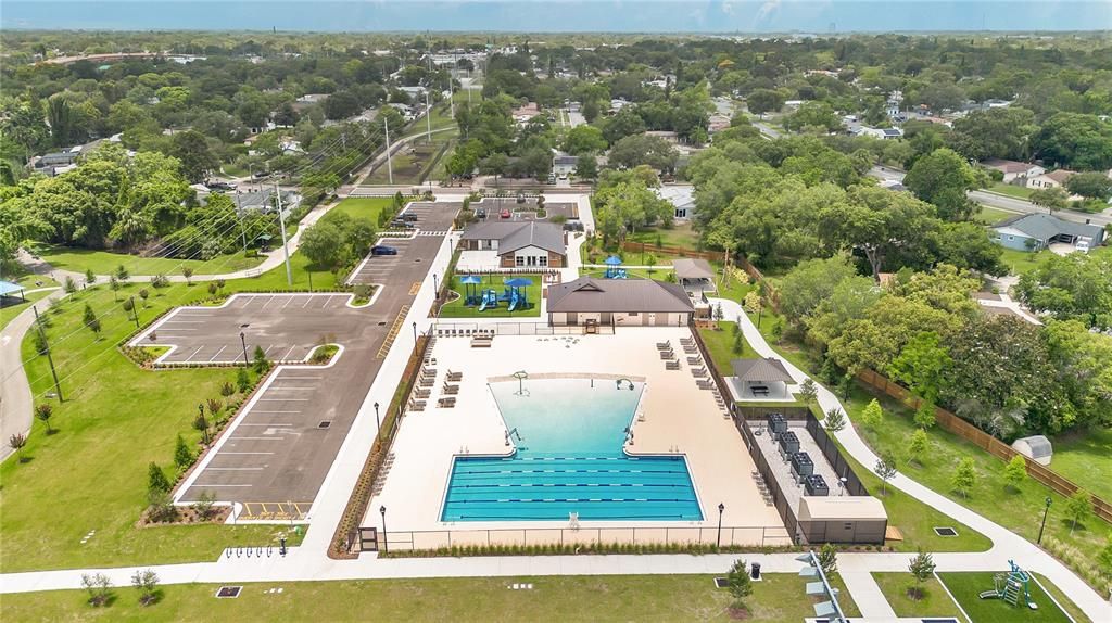 Brand New Wirz Park  (.9 mile drive away)