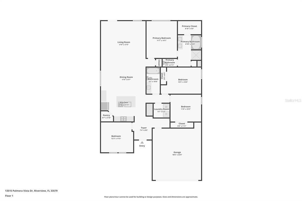 待售: $364,900 (4 贝兹, 2 浴室, 1832 平方英尺)