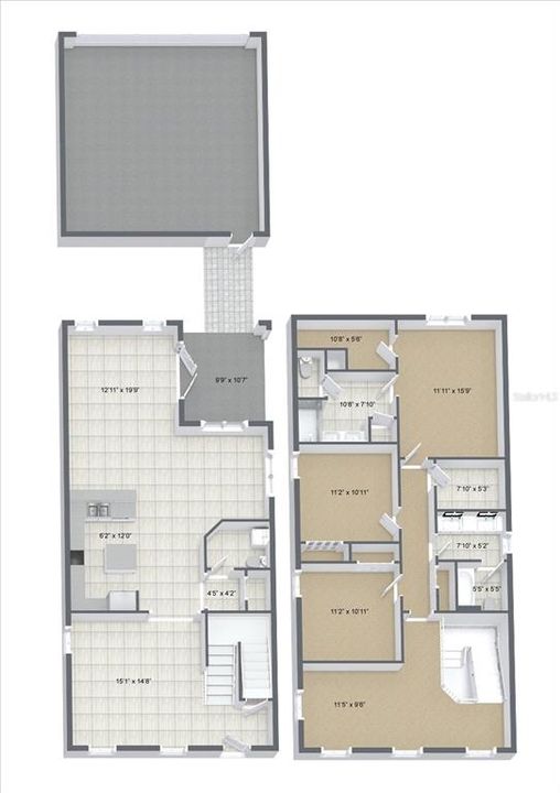 合同活跃: $499,999 (3 贝兹, 2 浴室, 2154 平方英尺)