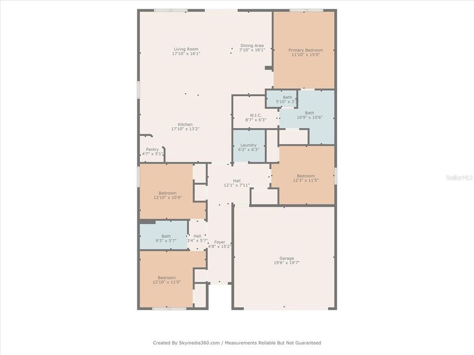 На продажу: $374,000 (4 спален, 2 ванн, 1918 Квадратных фут)