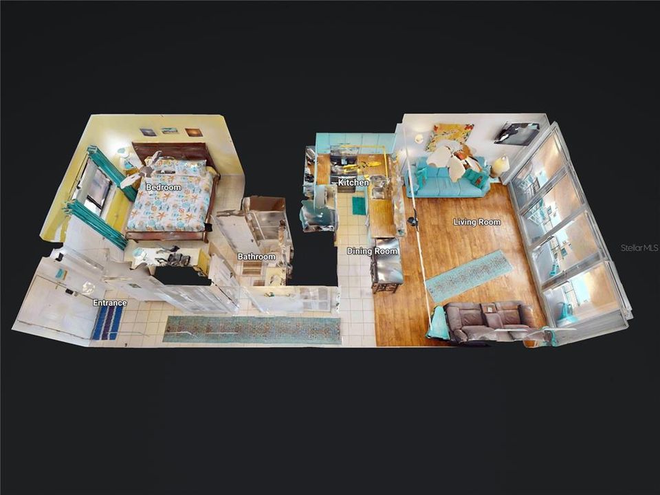 Activo con contrato: $325,000 (1 camas, 1 baños, 690 Pies cuadrados)