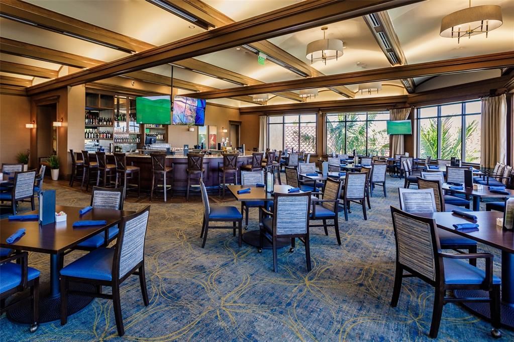 Grille Room at the club!