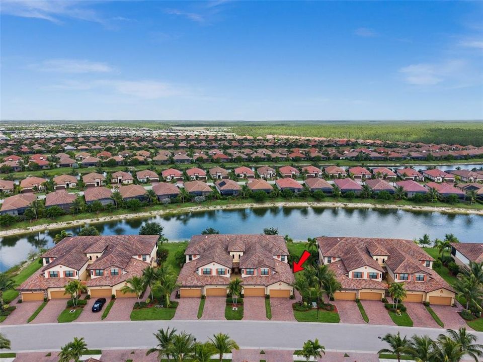 Aerial View of 17270 Cherrywood Ct, #5904