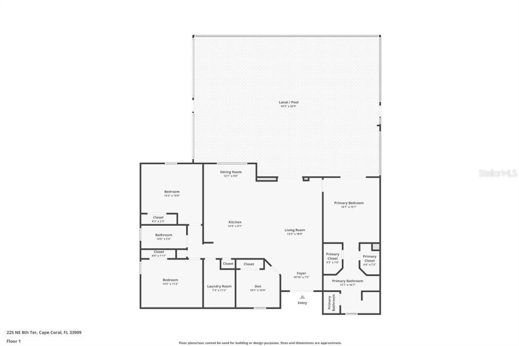 Activo con contrato: $515,000 (4 camas, 2 baños, 1800 Pies cuadrados)