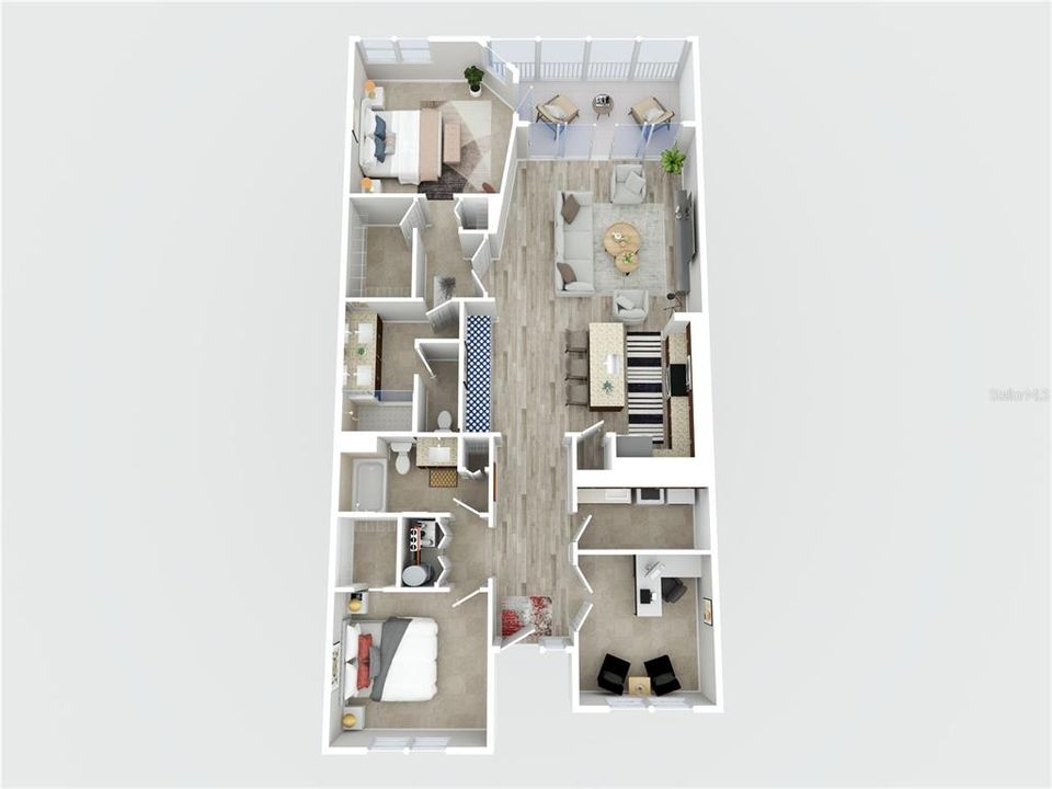 合同活跃: $435,000 (2 贝兹, 2 浴室, 1400 平方英尺)