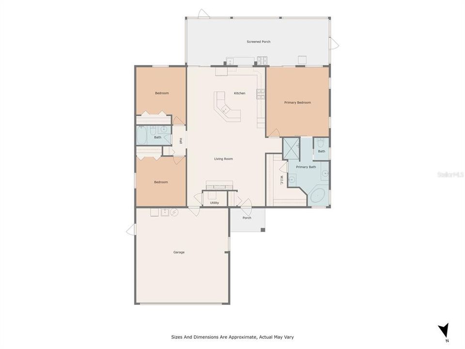 For Sale: $1,050,000 (3 beds, 2 baths, 1800 Square Feet)