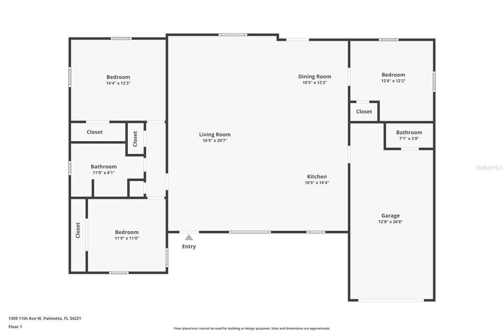 Active With Contract: $314,890 (3 beds, 2 baths, 1310 Square Feet)