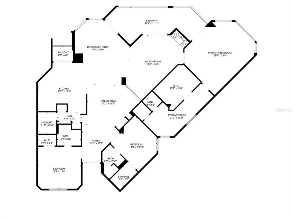 For Sale: $2,299,000 (3 beds, 3 baths, 2343 Square Feet)