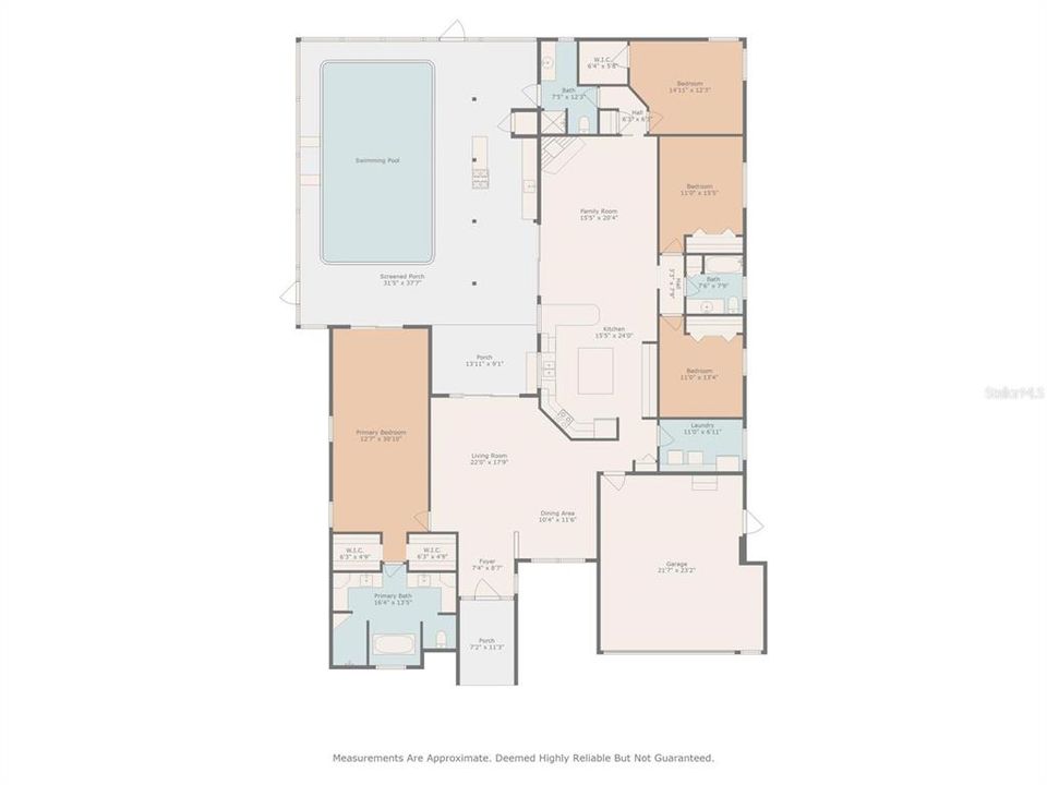 En Venta: $1,095,000 (4 camas, 3 baños, 2787 Pies cuadrados)