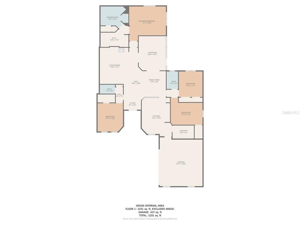 В аренду: $3,850 (4 спален, 3 ванн, 2251 Квадратных фут)