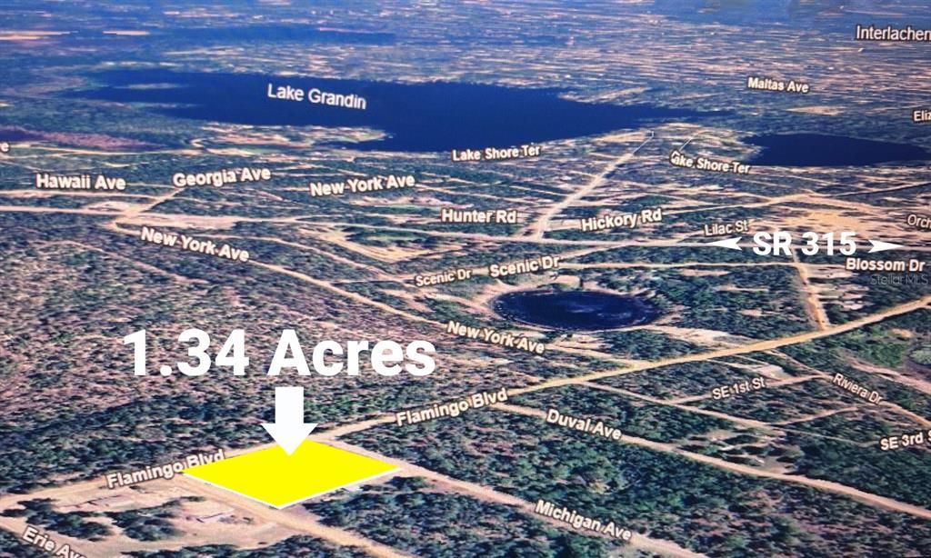 待售: $42,000 (1.34 acres)