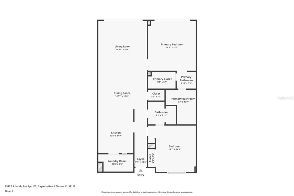 待售: $449,000 (2 贝兹, 2 浴室, 1380 平方英尺)