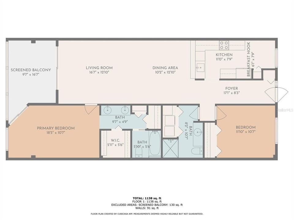 出租: $2,400 (2 贝兹, 2 浴室, 1125 平方英尺)