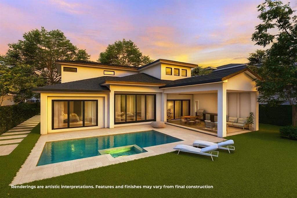 Под контрактом: $2,200,000 (5 спален, 4 ванн, 3994 Квадратных фут)