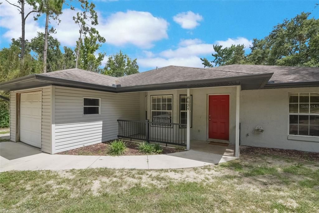 Main home 3 bed 2 bath 1 car garage home