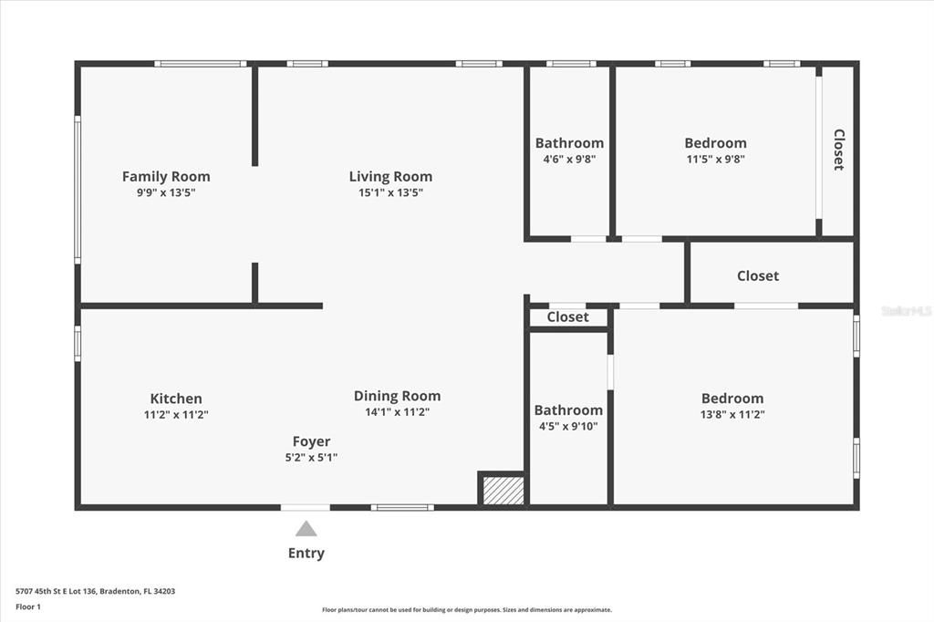 Activo con contrato: $150,000 (2 camas, 2 baños, 1100 Pies cuadrados)