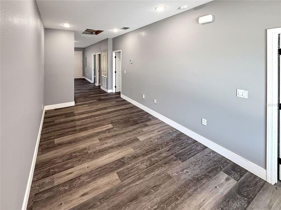 Open floorplan