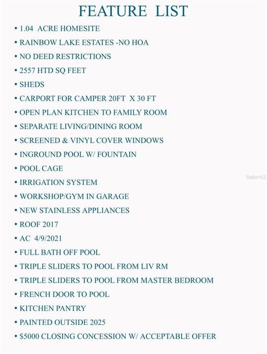 En Venta: $499,900 (4 camas, 3 baños, 2557 Pies cuadrados)