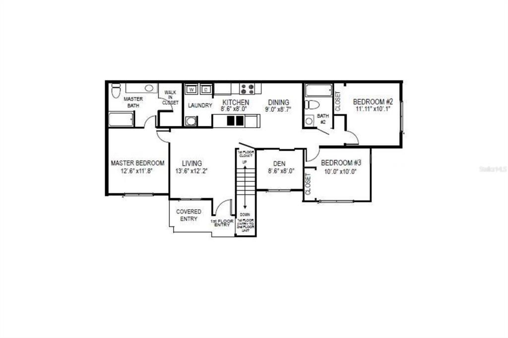 Под контрактом: $1,650 (3 спален, 2 ванн, 1266 Квадратных фут)