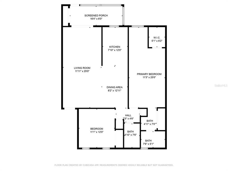 Activo con contrato: $175,000 (2 camas, 2 baños, 1206 Pies cuadrados)